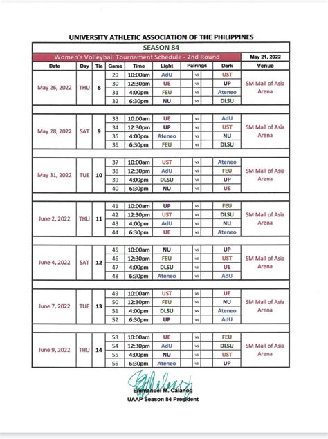 uaap volleyball round 2 schedule|Lady Tamaraws block party .